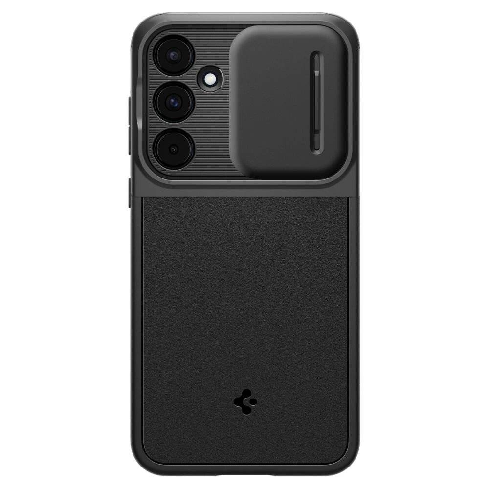 Spigen Optik Armor Hülle Samsung Galaxy A55 5G - Schwarz