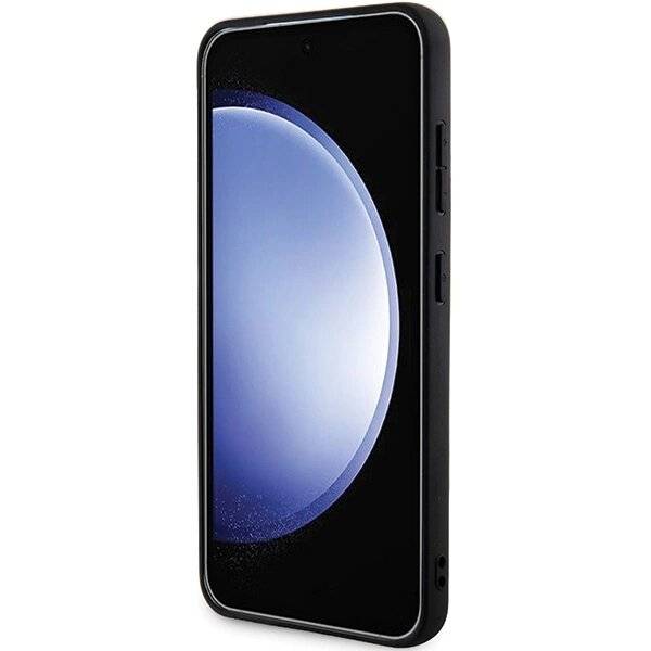 Ferrari Hot Stamp V Lines MagSafe Hülle Samsung Galaxy S24 – Schwarz