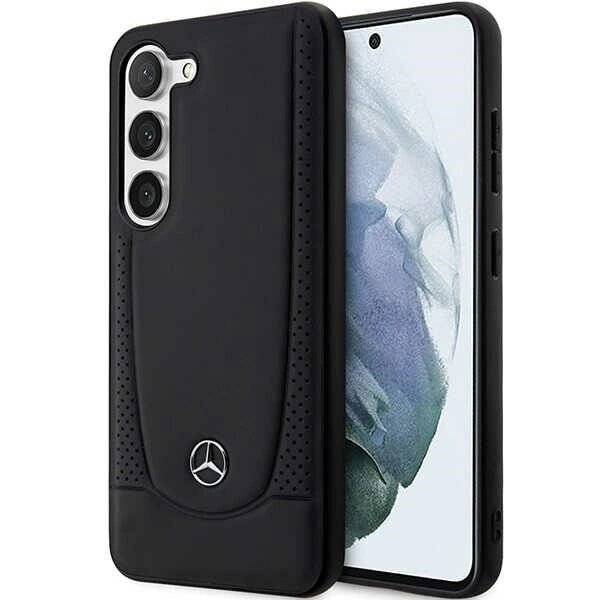 Mercedes Urban Lederhülle Samsung Galaxy S23 – schwarz