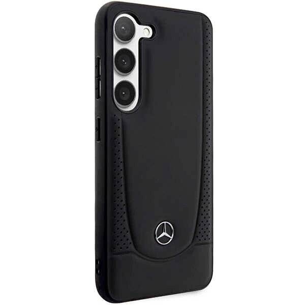 Mercedes Urban Lederhülle Samsung Galaxy S23 FE – Schwarz