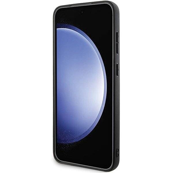 Mercedes Leather Textured & Plain MagSafe-Hülle Samsung Galaxy S24 – Schwarz