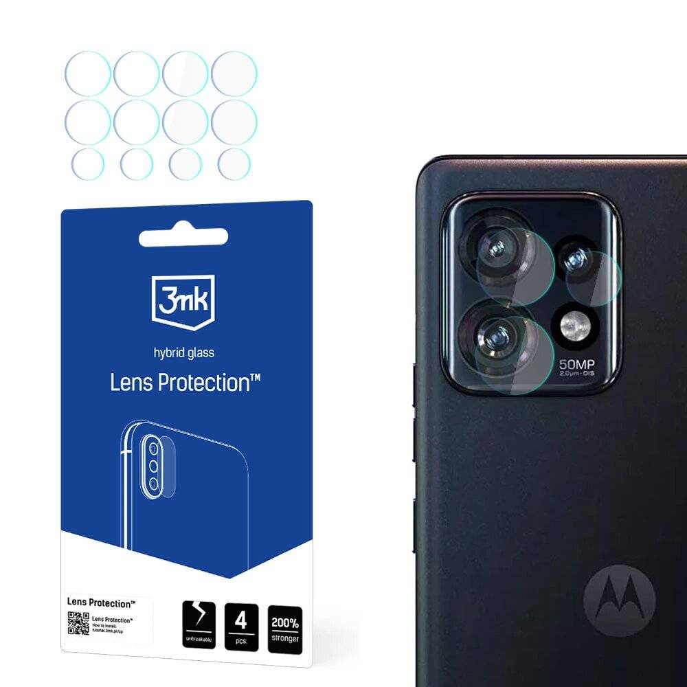 3mk Lens Protection™ Hybrid-Kameraglas Motorola Edge 50 Pro
