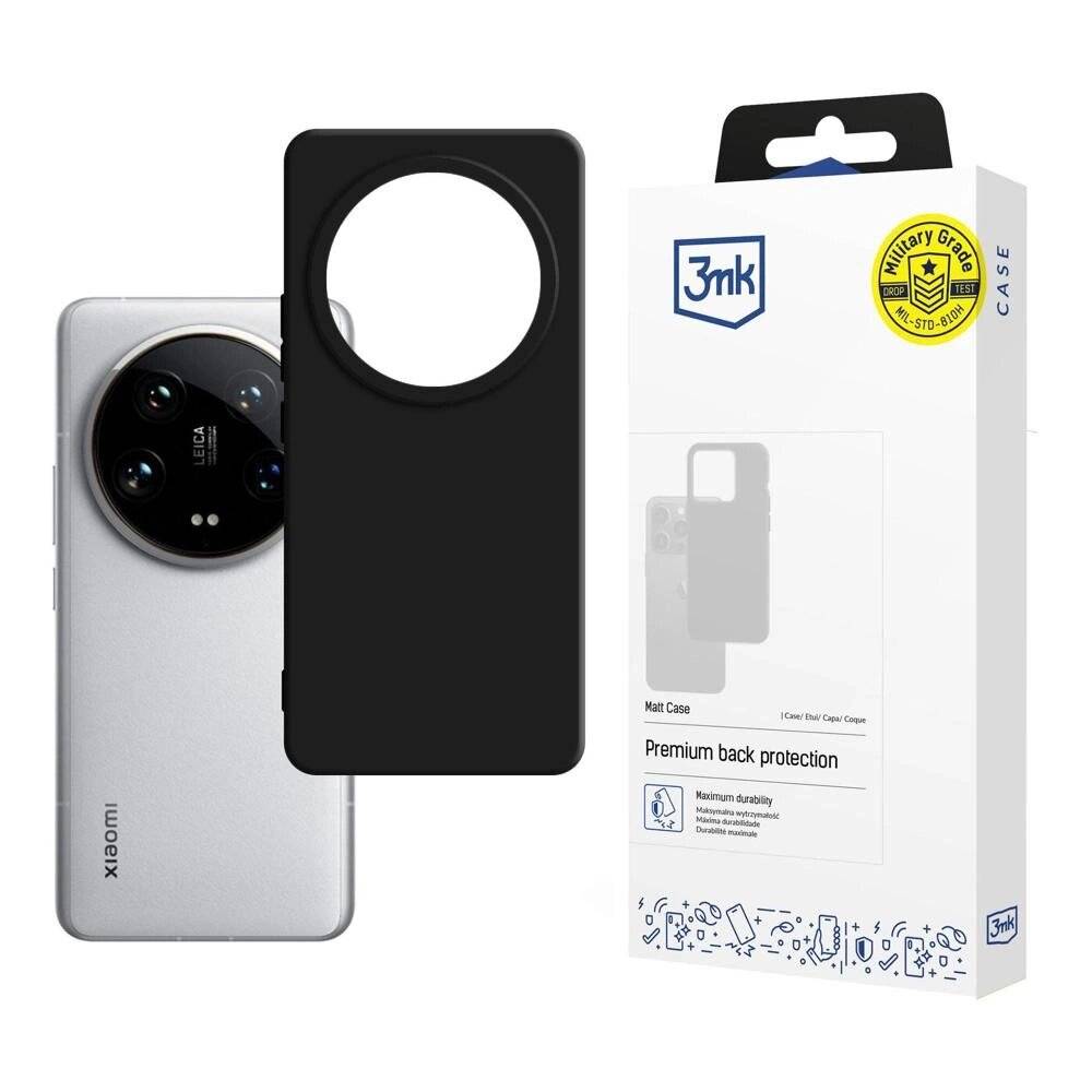 3mk Matt Hülle Xiaomi 14 Ultra - Schwarz