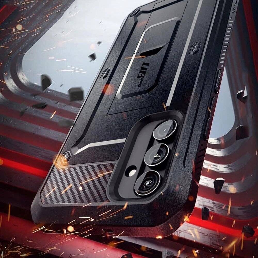 Unicorn Beetle Pro Supcase Hülle Samsung Galaxy A55 5G - Schwarz