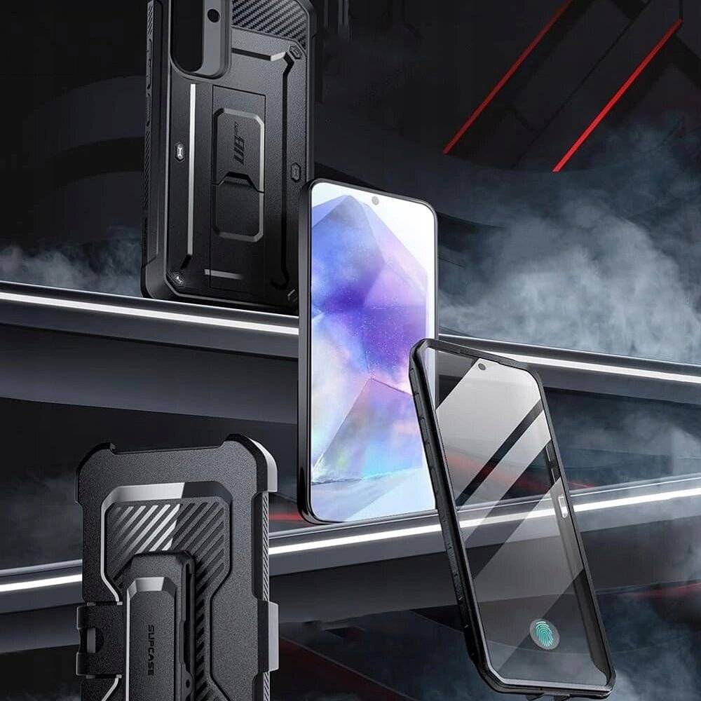 Unicorn Beetle Pro Supcase Hülle Samsung Galaxy A55 5G - Schwarz