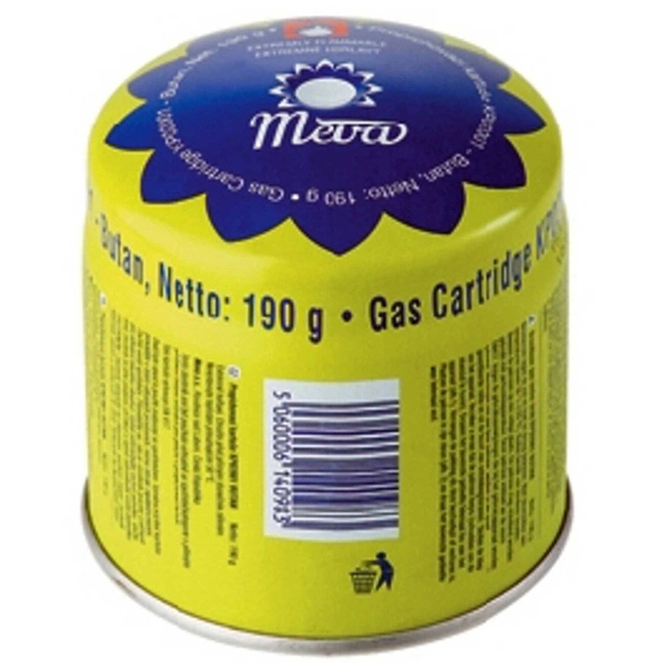 Kartusche, Gaskartuscheneinsatz einen Gasbrennerherd – gelocht, 190g