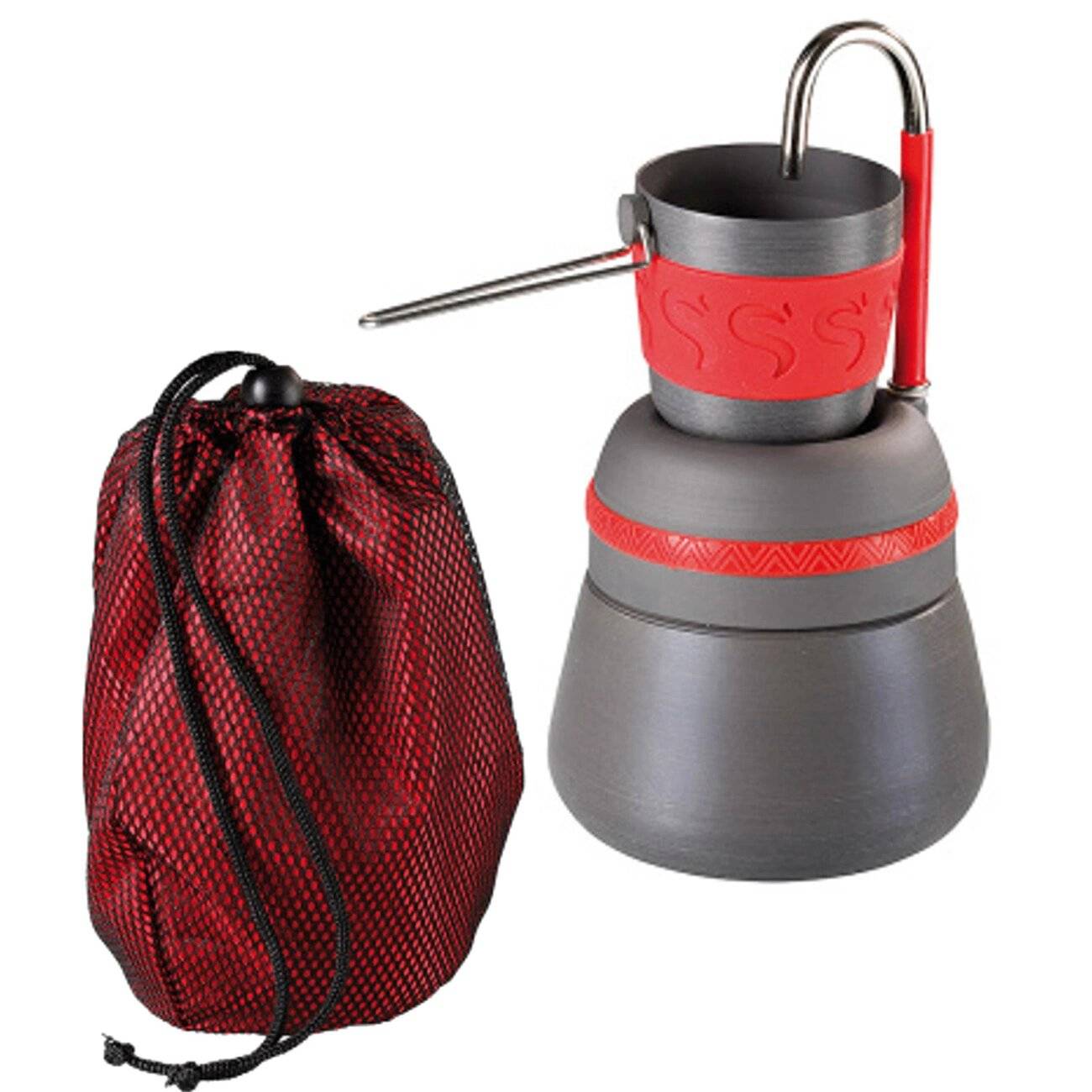 Touristische Flow-Kaffeemaschine Filter + 150-ml-Touristenbecher