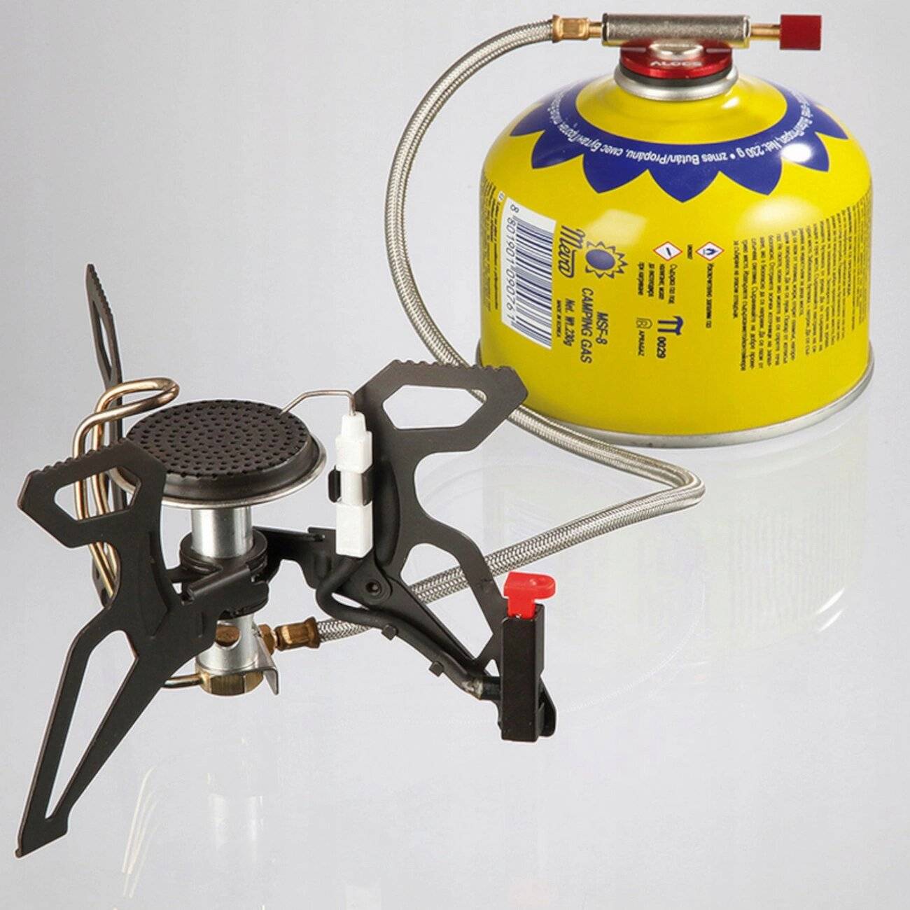 Touristenkocher Gasheizung Piezozünder SPIDER PRO 3kW