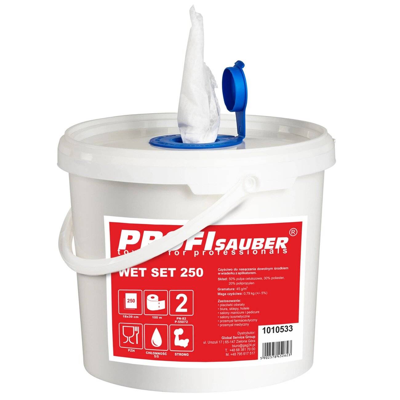 Tücher Eimer Einweichspender ProfiSauber WET SET 250