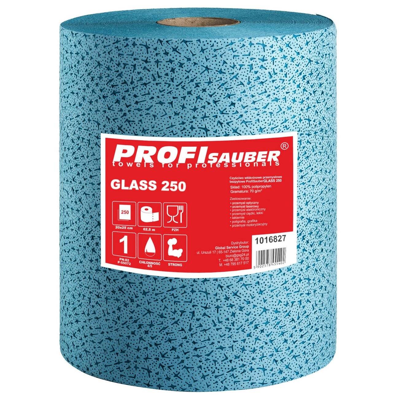 Staubfreies Reinigungsvlies Glasoptiken GLASS 250