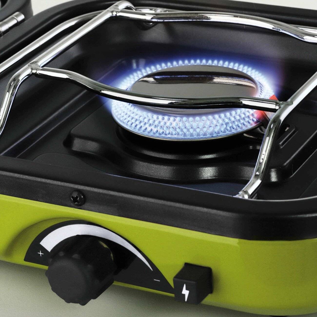 Doppelter Campingkocher DUAL COMPACT + GRILL