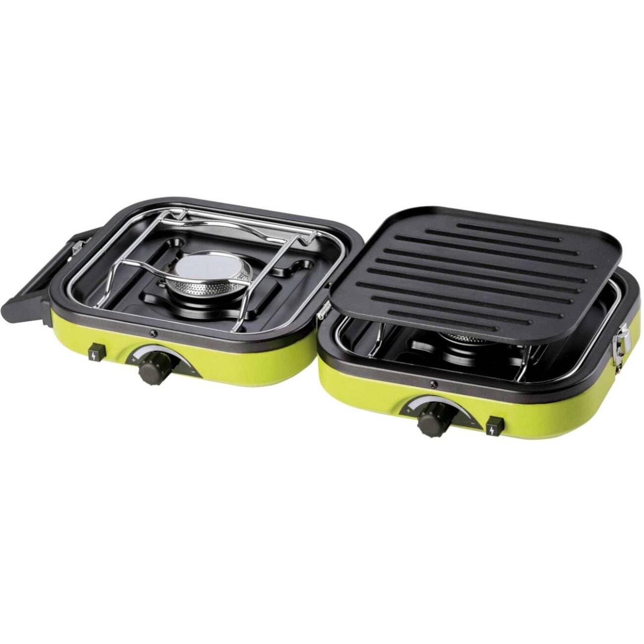 Doppelter Campingkocher DUAL COMPACT + GRILL