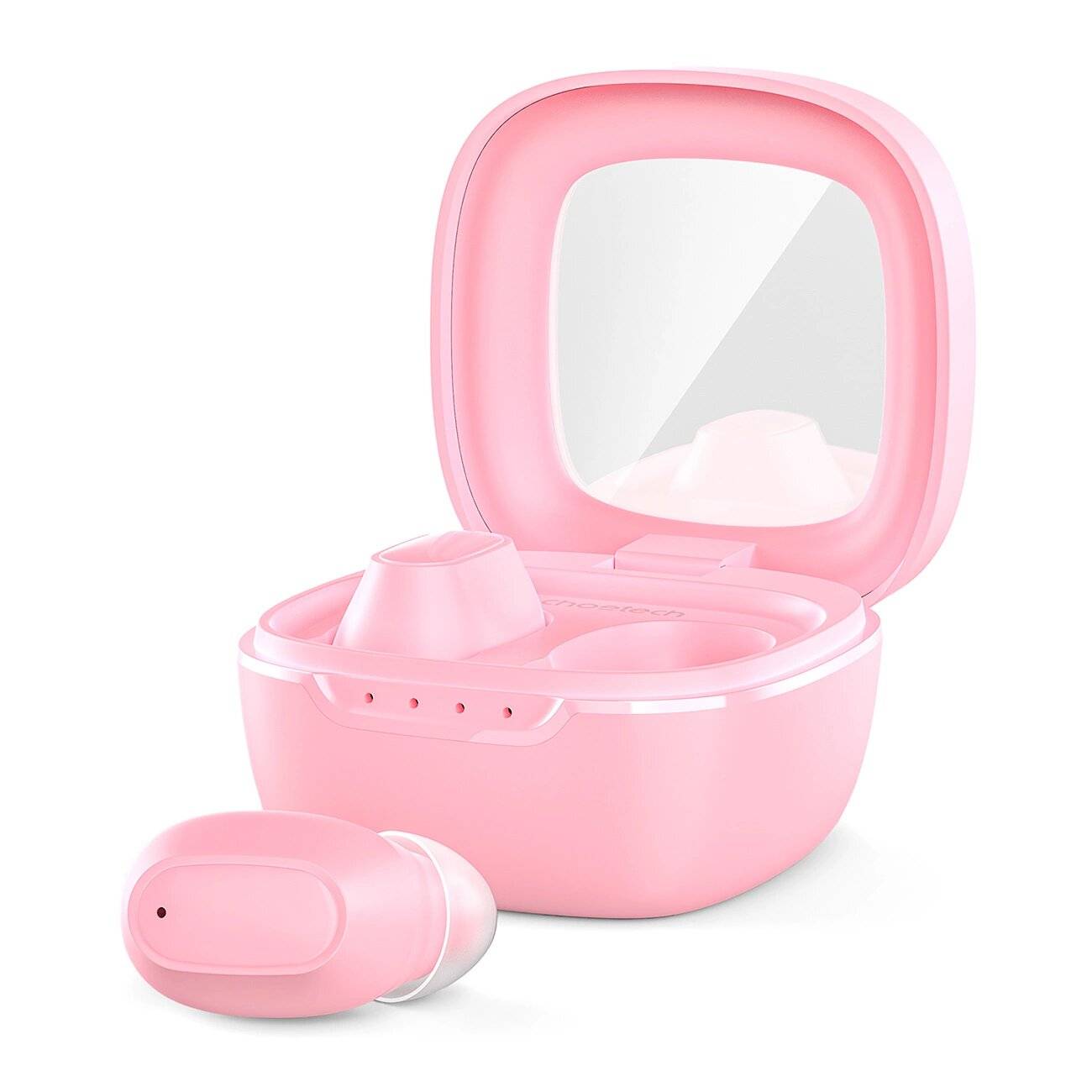 Choetech MEMS TWS In-Ear-Kopfhörer, Bluetooth 5.3, bis zu 20h Laufzeit, Rosa