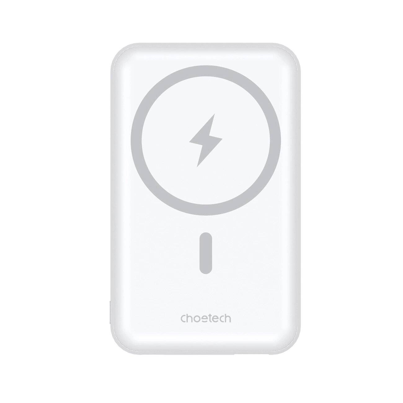 Choetech B663 10000 mAh 20 W MagSafe USB-A / USB-C Powerbank – weiß