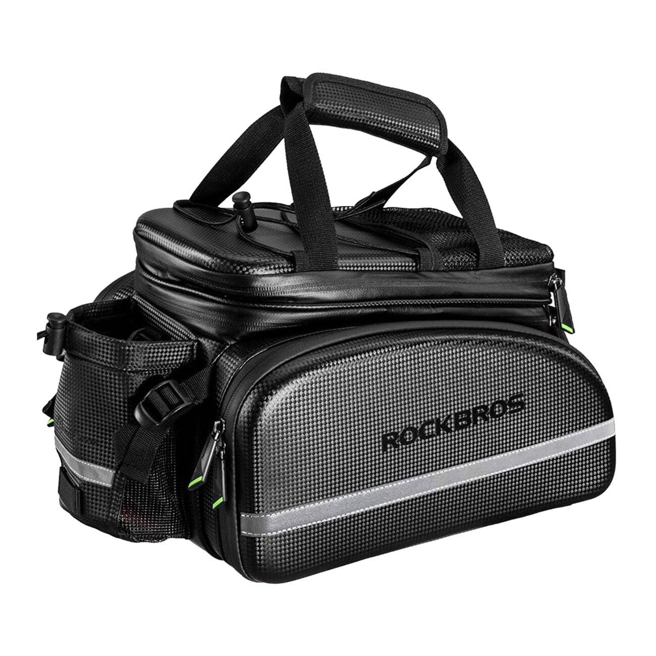 Rockbros A6-6 Fahrradtasche Kofferraum, 35 l, ausklappbaren Taschen – Schwarz