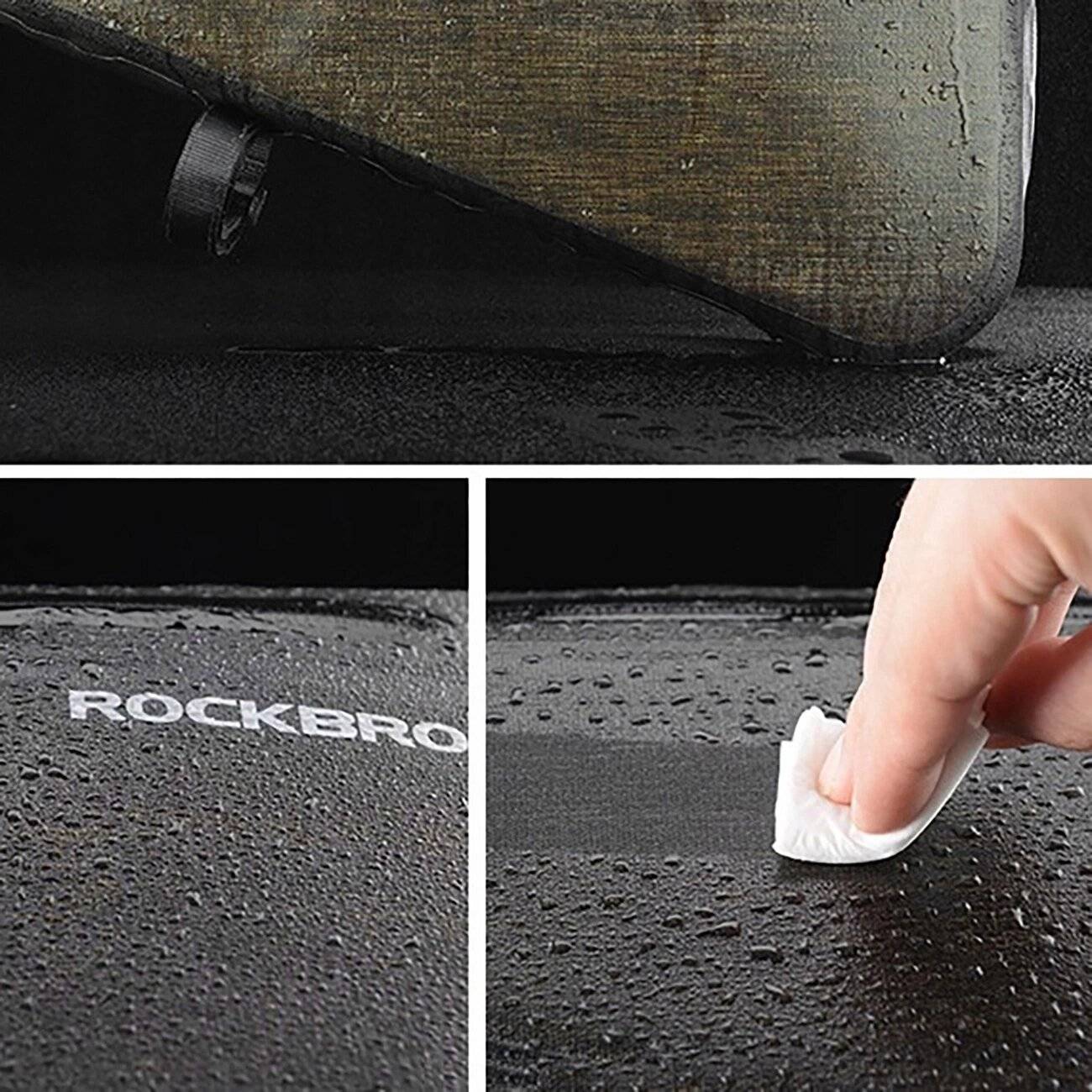 Rockbros AS-017 Fahrradrahmentasche 5 l - dunkelgrün