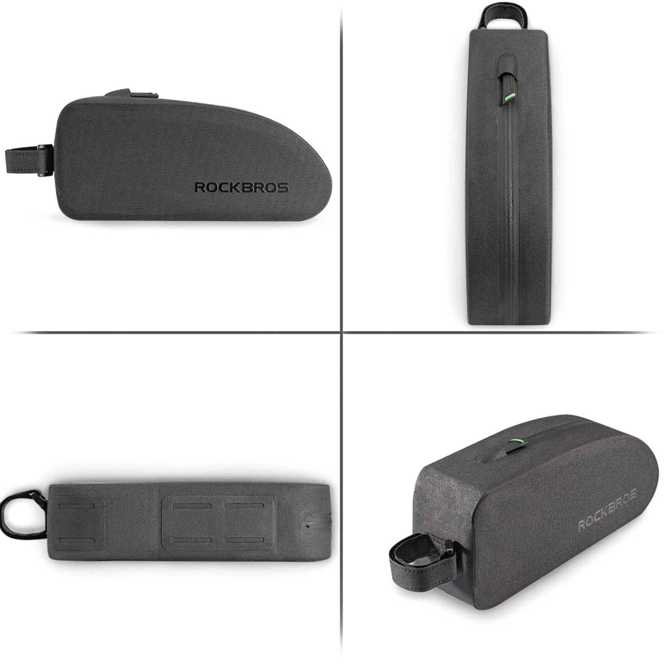 Rockbros AS-019 Fahrradrahmentasche wasserdicht 1,5 l - Schwarz