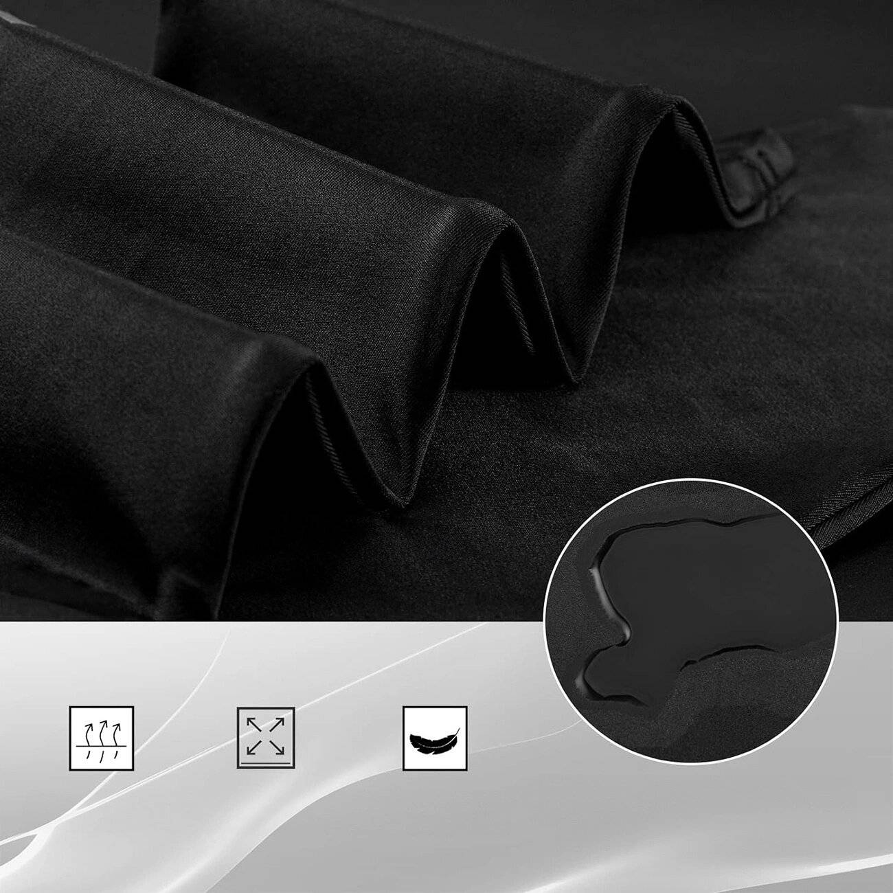 Rockbros RK20042XL Radhose, atmungsaktiv, XXL-Einsatz – Schwarz