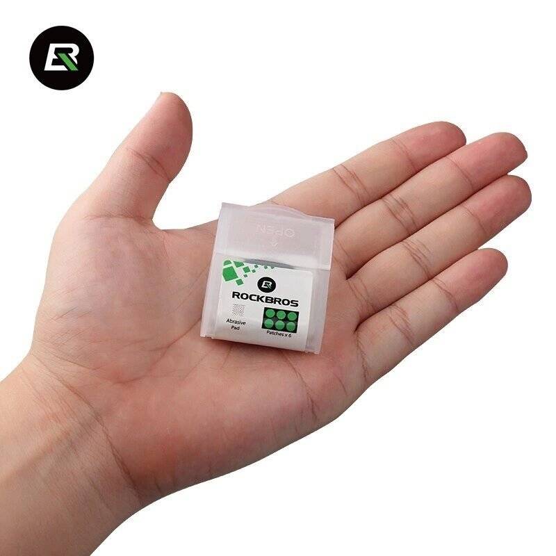Rockbros GJ2001 Reparaturset Fahrradschläuche – durchscheinend