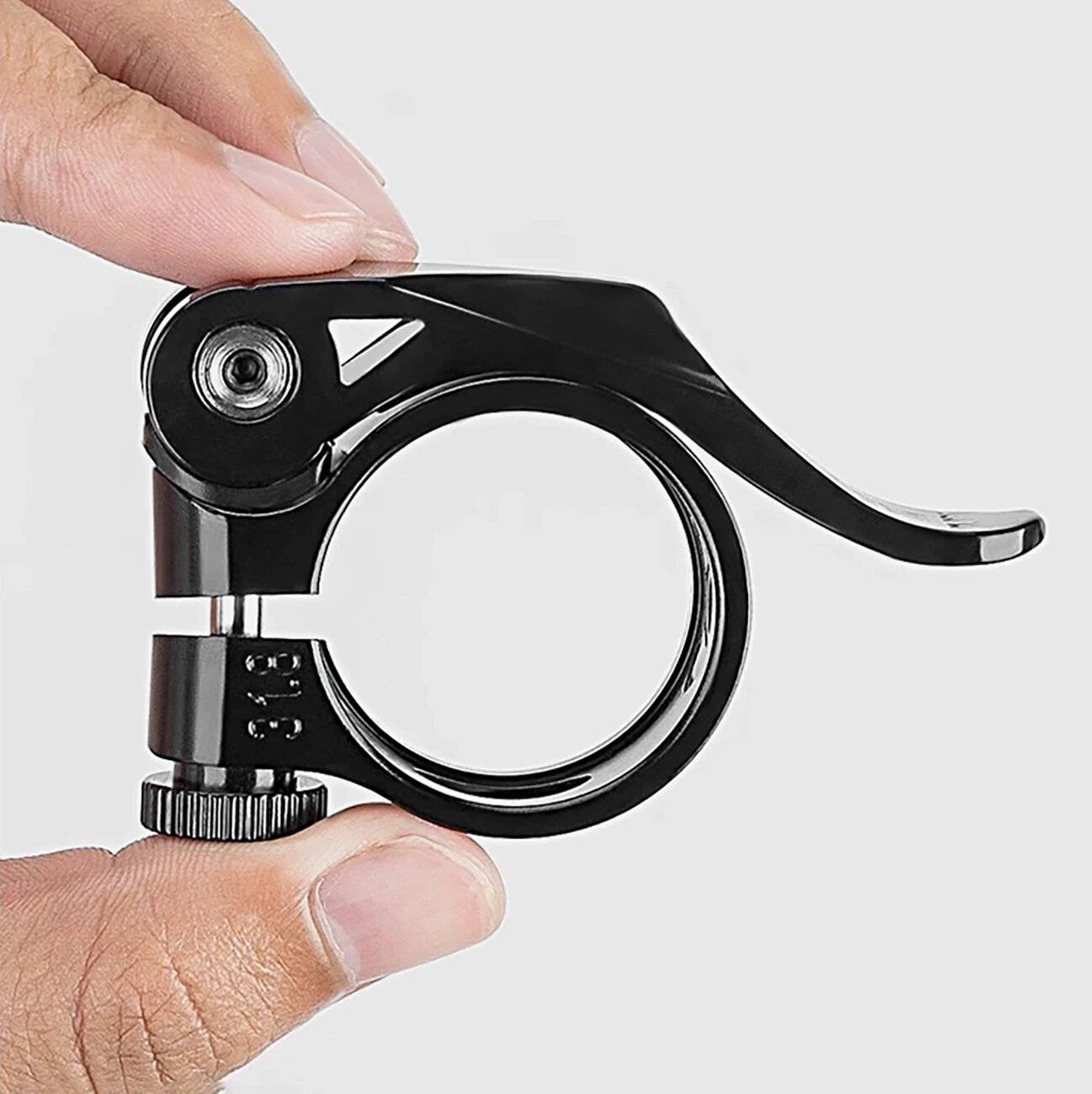 Rockbros 41210092001 Fahrradsattelklemme Schnellspanner – Schwarz