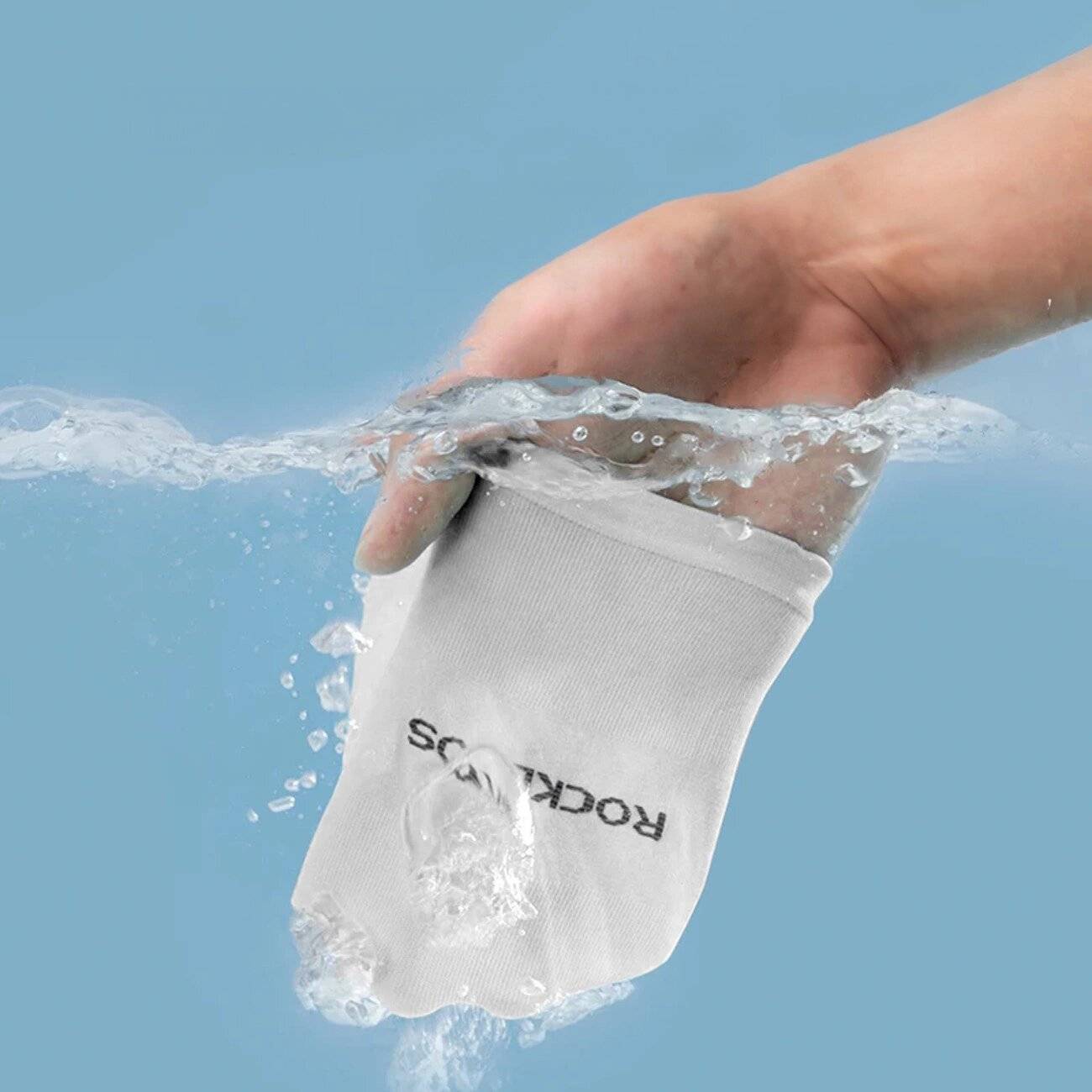 Rockbros XT9002W Fahrradärmel - weiß 2 Stk.