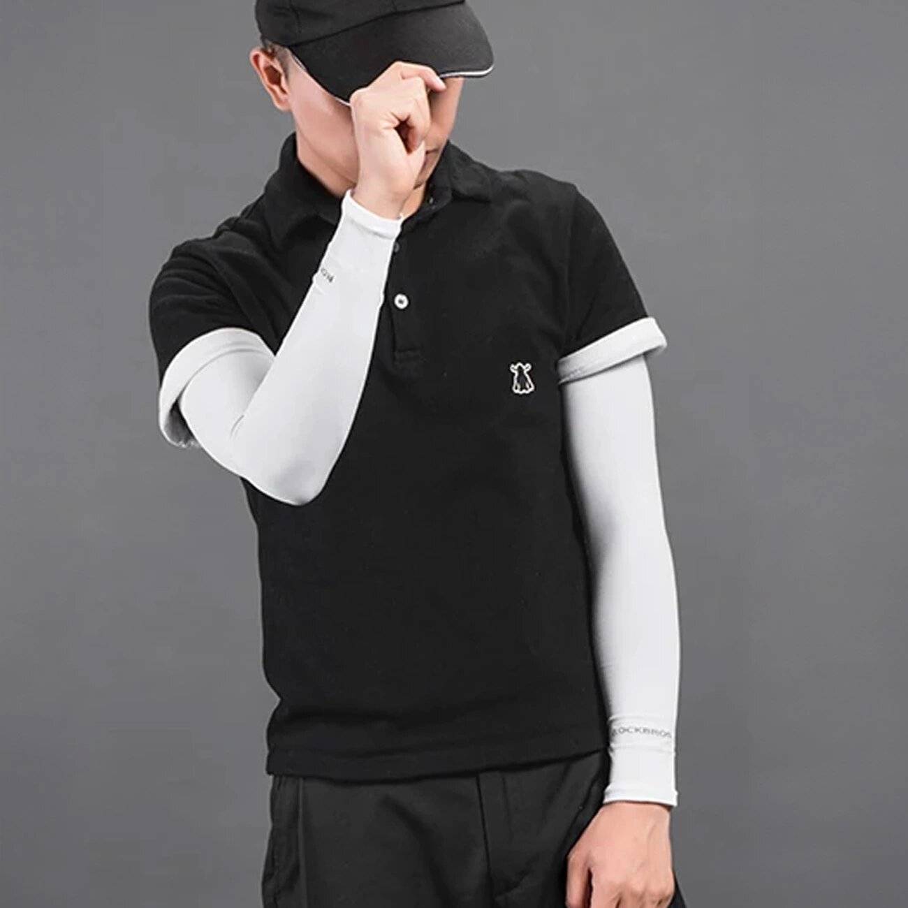 Rockbros XT9002W Fahrradärmel - weiß 2 Stk.