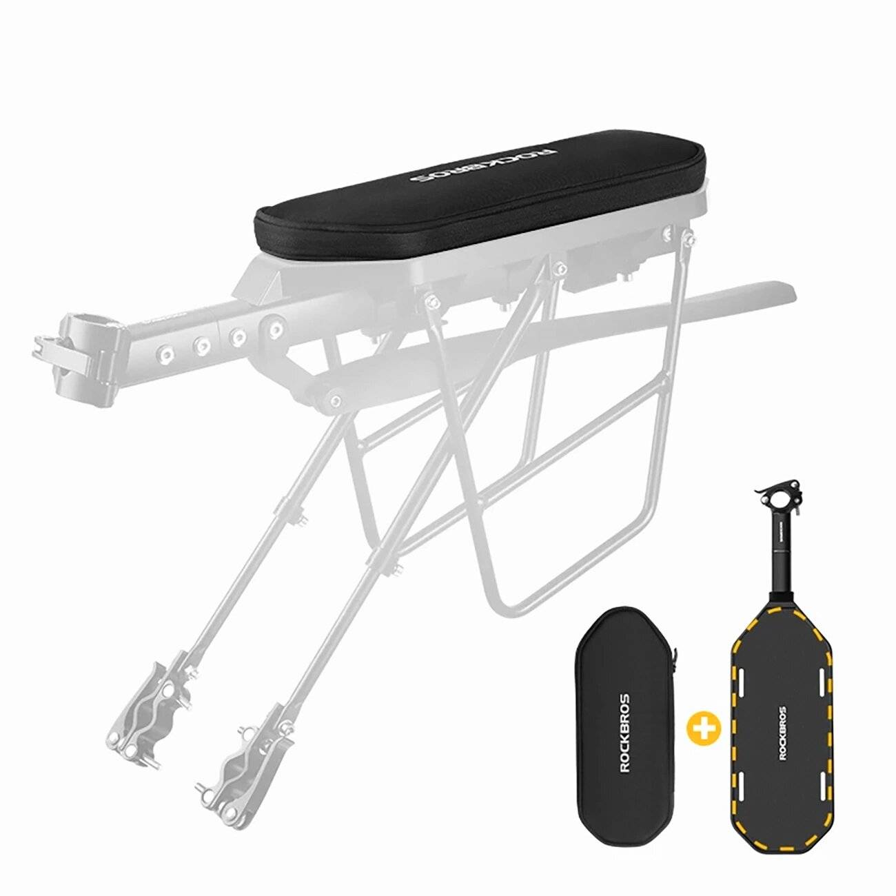 Rockbros 30140062001 Tasche Fahrradträger 5 l - Schwarz