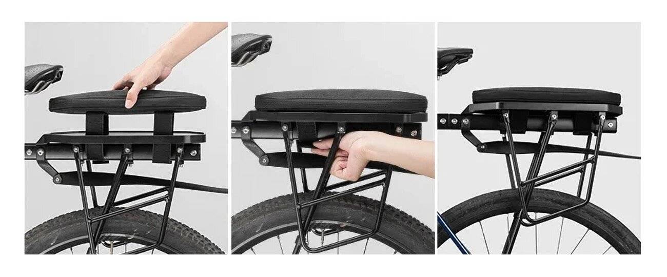 Rockbros 30140062001 Tasche Fahrradträger 5 l - Schwarz