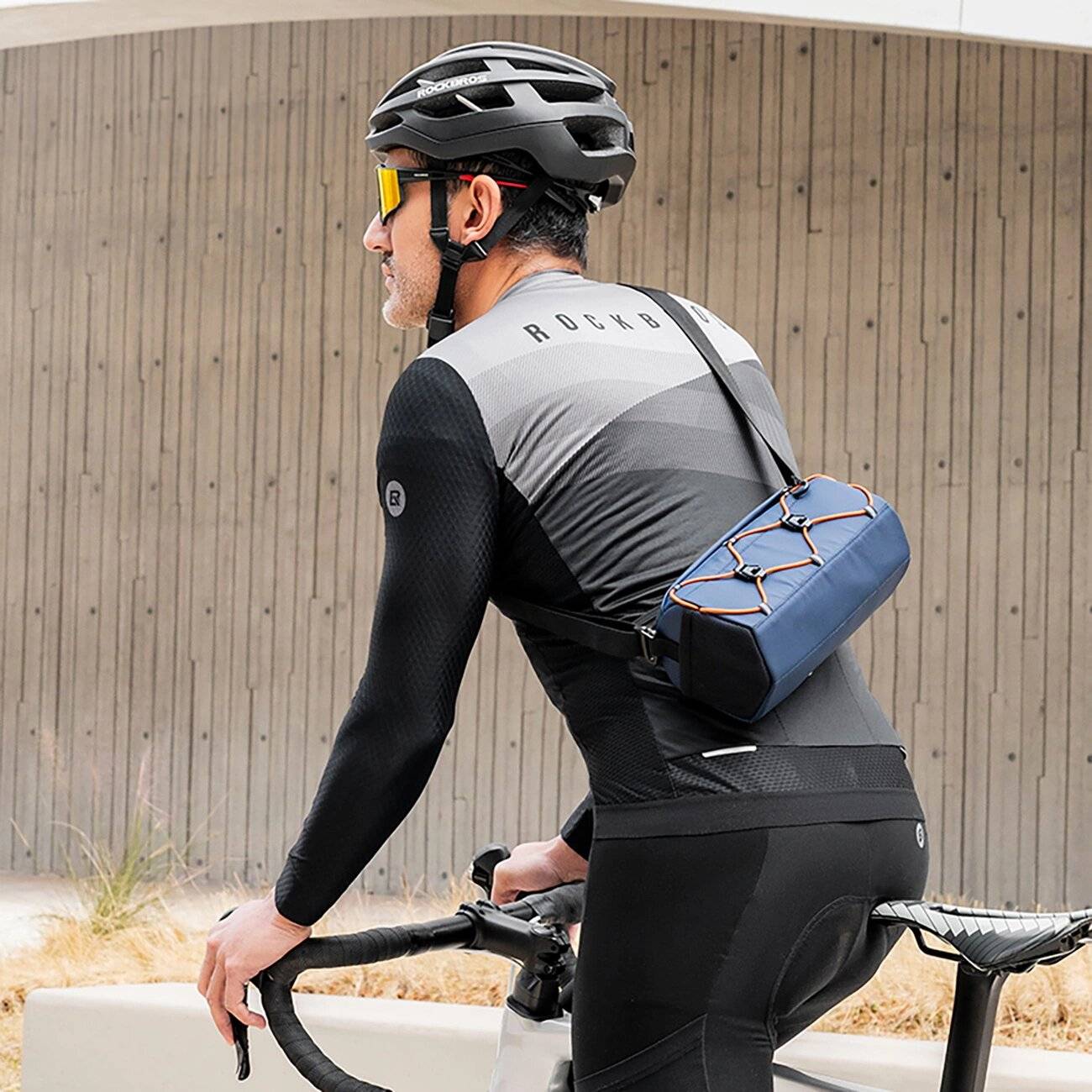 Rockbros Radtrikot 15120009002 Langarm Frühjahr/Sommer M – Schwarz