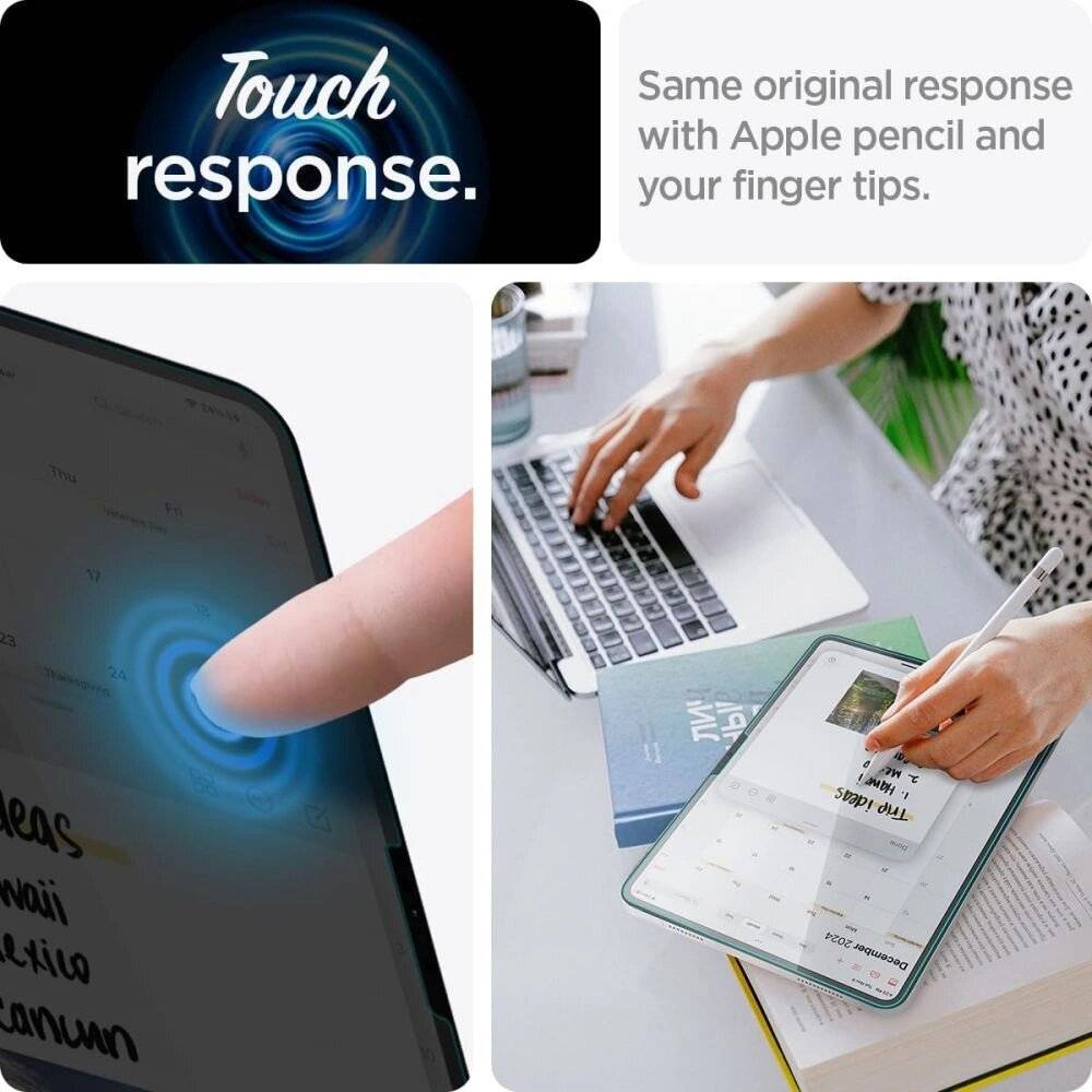 Spigen Glas.tR EZ Fit gehärtetes Glas iPad Pro 13'' 2024