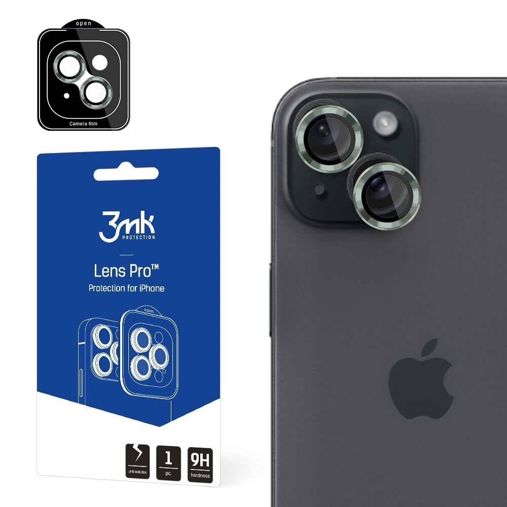 3mk Lens Protection Pro Kameraabdeckung iPhone 15 Plus – Grün