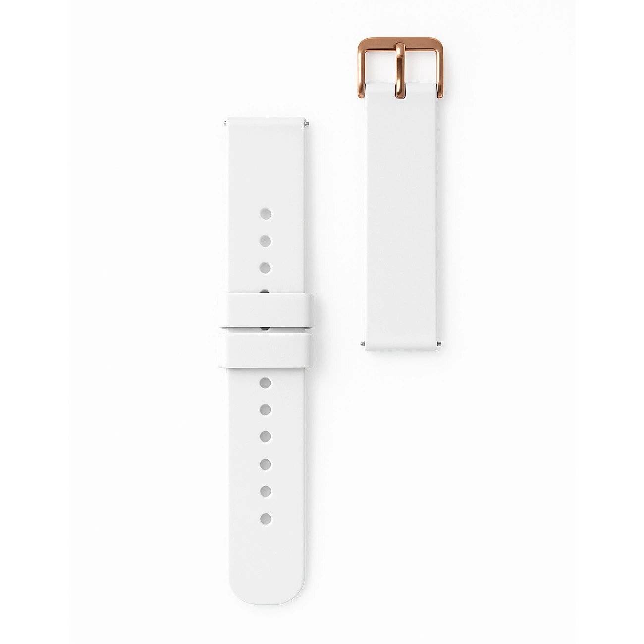 Silikonarmband Huawei Watch GT2 / GT3 42mm - Weiß