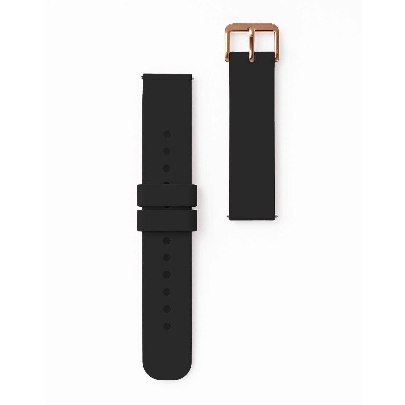 Silikonarmband Huawei Watch GT2 / GT3 42mm - Schwarz