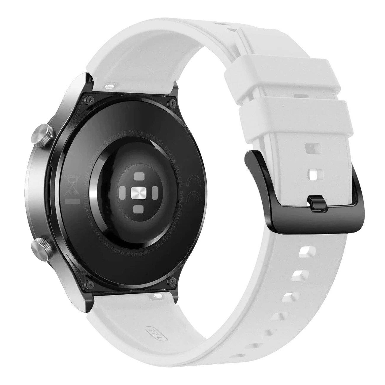 Silikonarmband Huawei Watch GT 2 / 3 4 Pro 2e - Weiß