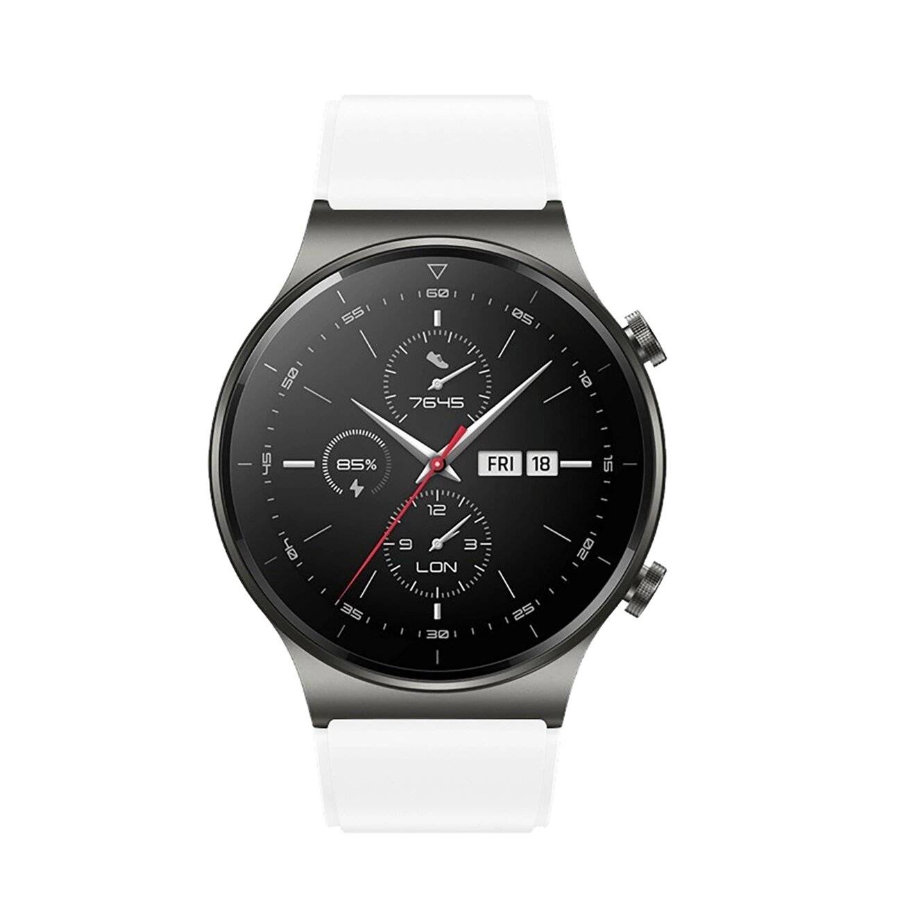 Silikonarmband Huawei Watch GT 2 / 3 4 Pro 2e - Weiß