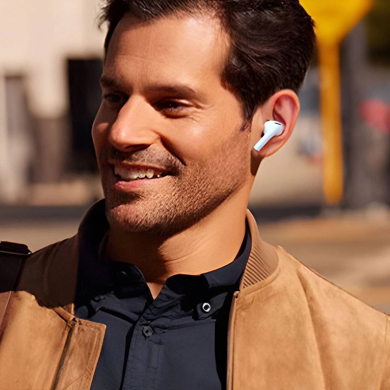 Dudao U19 In-Ear TWS kabelloser Bluetooth 5.3 Kopfhörer LED-Anzeige – Weiß