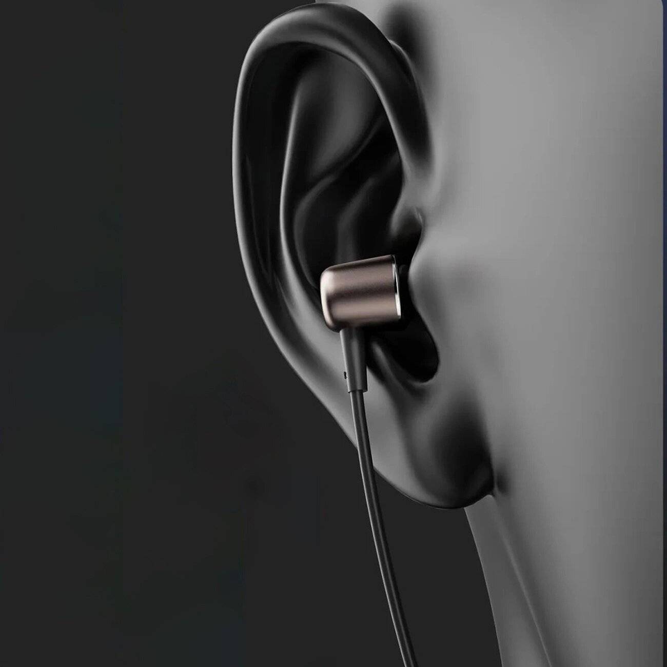 Dudao X1PROT In-Ear-Kopfhörer USB-C Kabel, 1,2 m – Schwarz