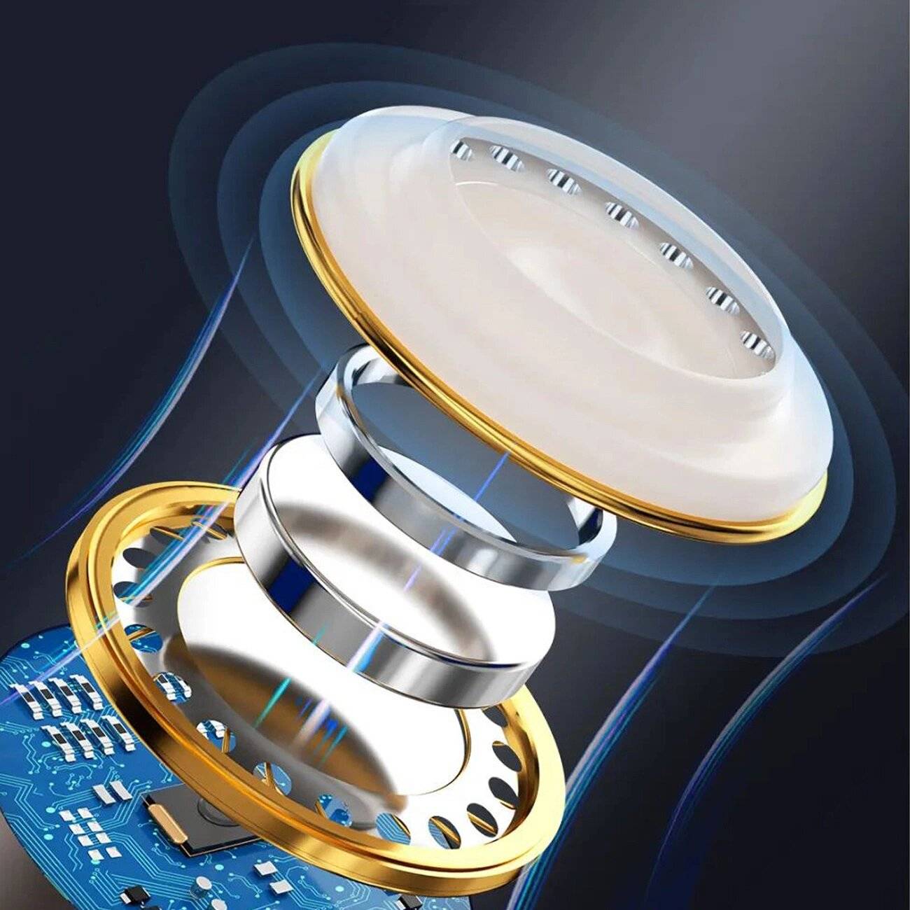 Dudao X1PROT In-Ear-Kopfhörer USB-C, kabelgebunden, 1,2 m – Weiß