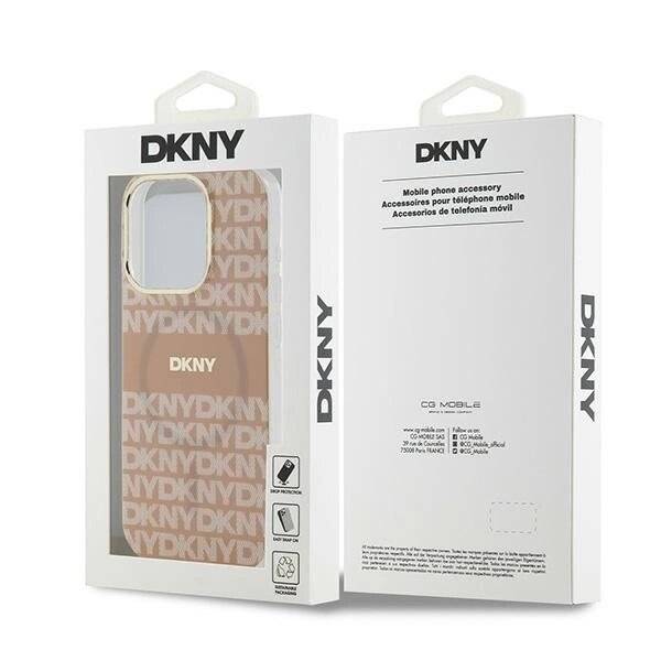 DKNY IML Mono & Stripe MagSafe Hülle iPhone 13 Pro / – Rosa