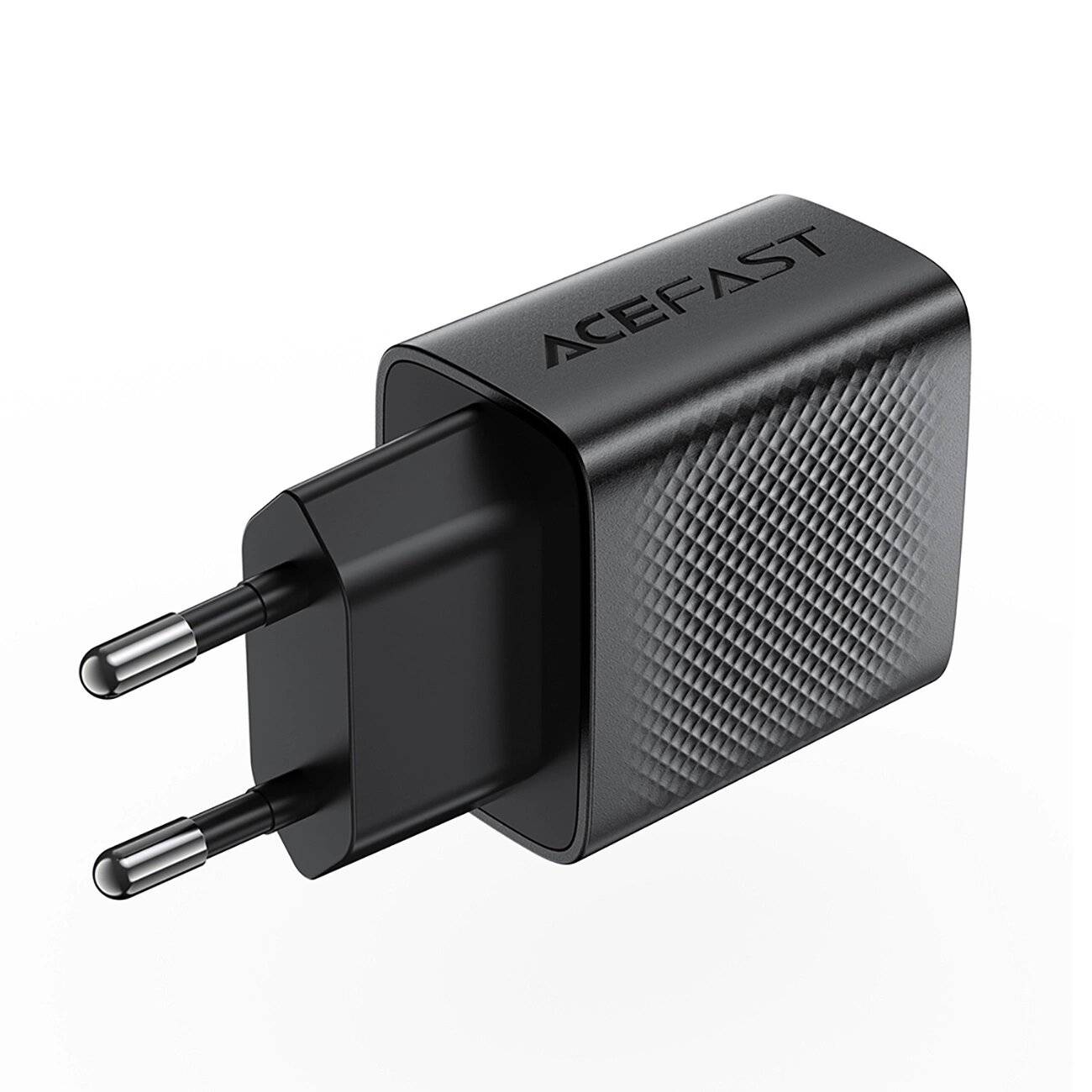 Acefast A90 GaN USB-A QC 18W Netzwerkladegerät – Schwarz
