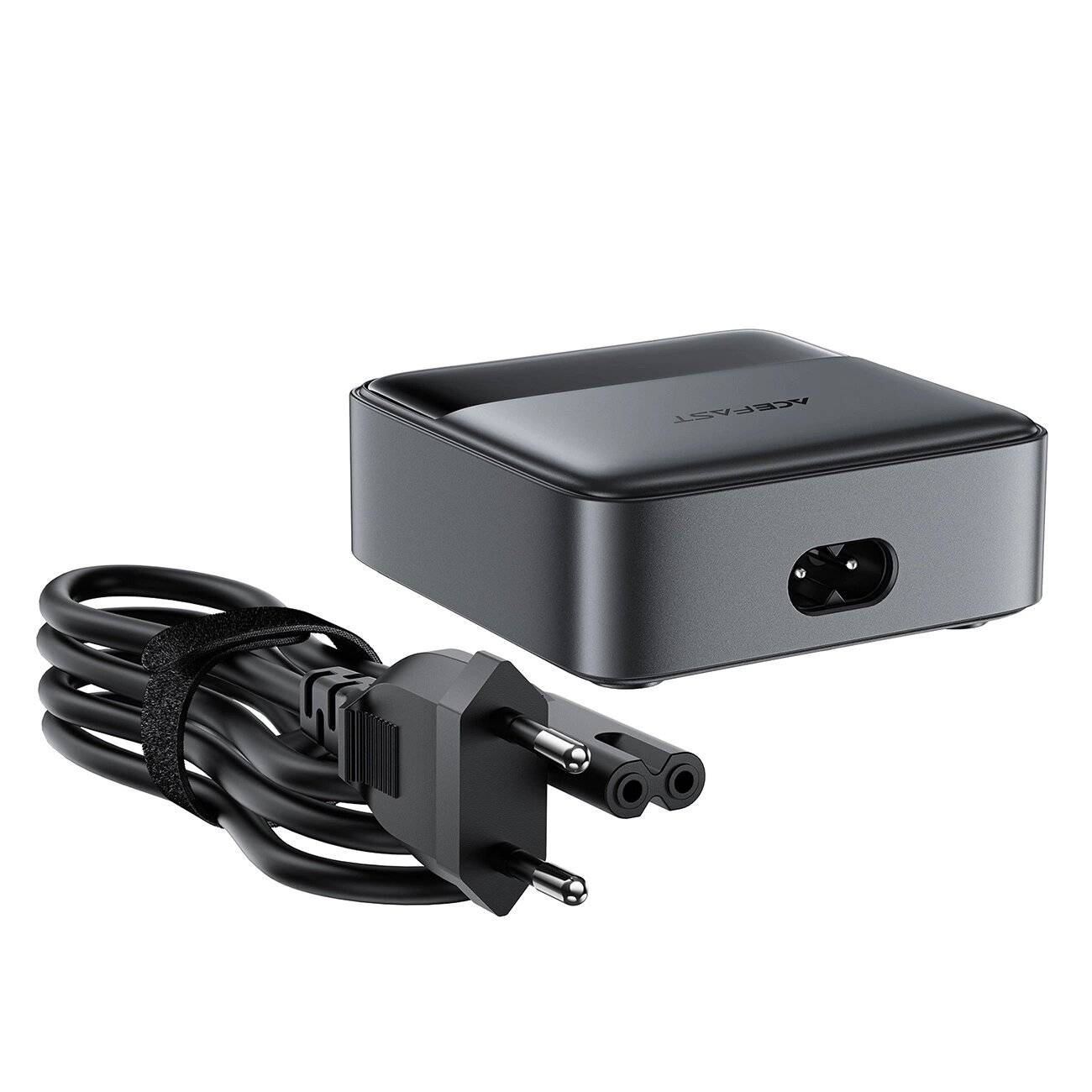 Acefast Z6 GaN Tischladegerät 2x USB-A / USB-C PD 65W - Schwarz
