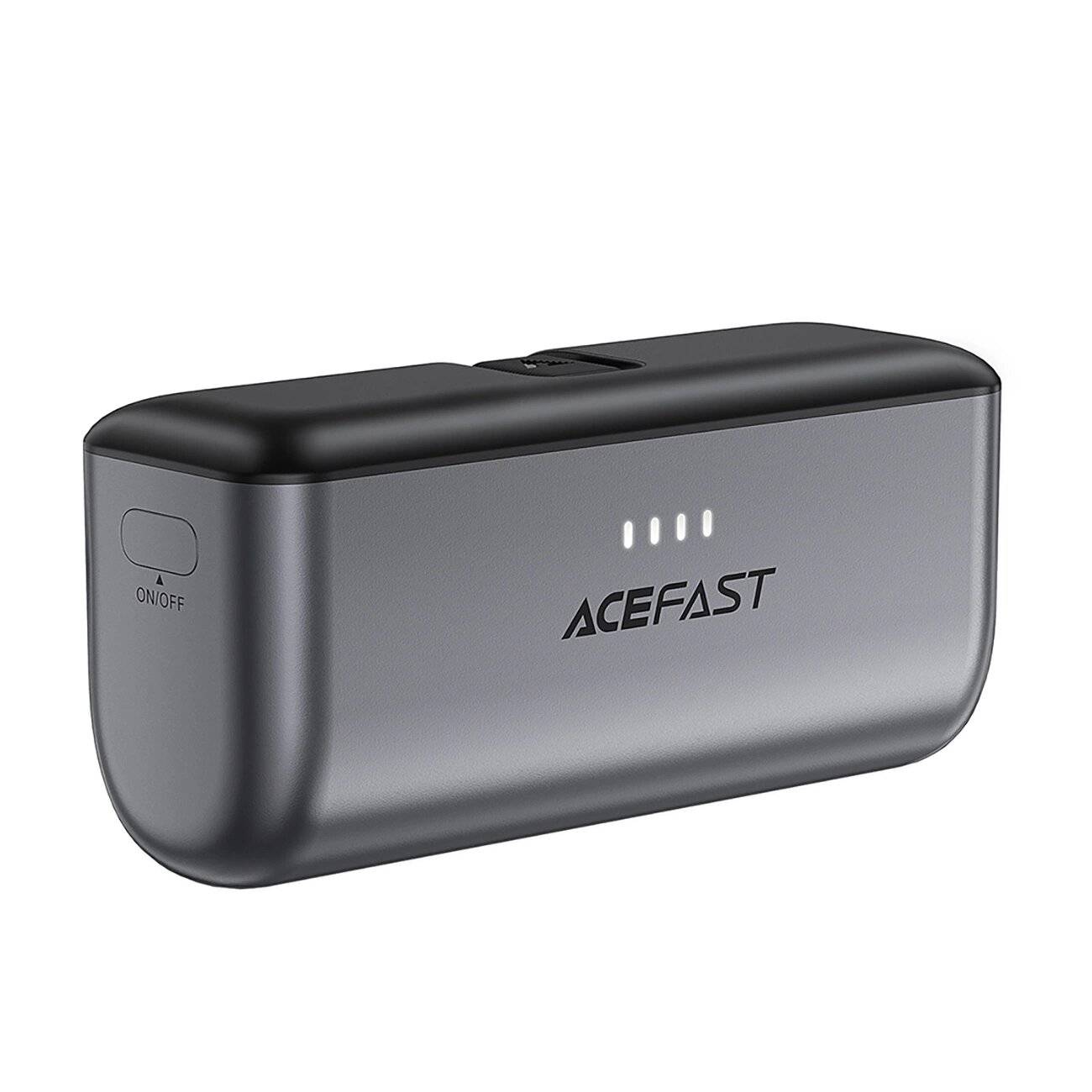 Acefast M9 5000mAh Powerbank USB-C männlich / weiblich PD 20W - schwarz