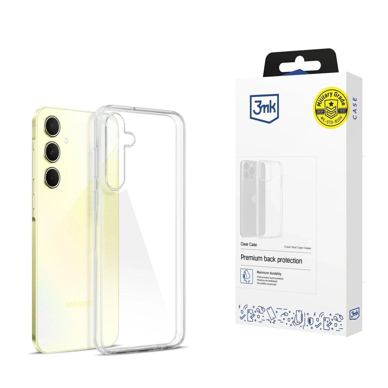 3mk Clear Case Samsung Galaxy A55 5G –
