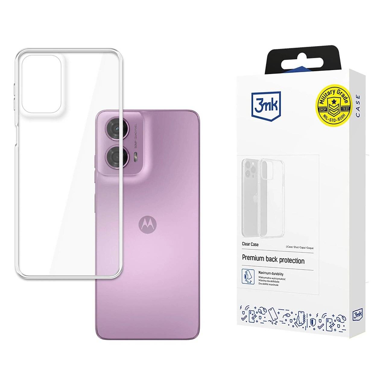 3mk Clear Case Motorola Moto G24 –