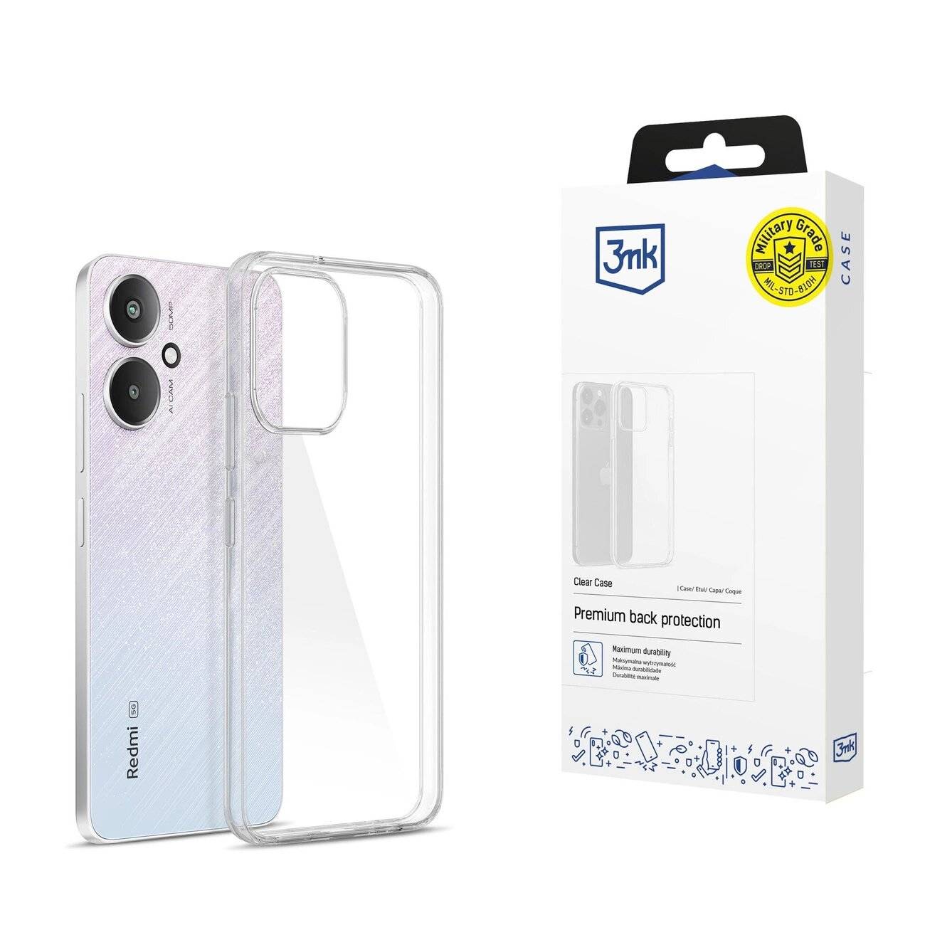 3mk Clear Case Xiaomi Redmi 13C 5G