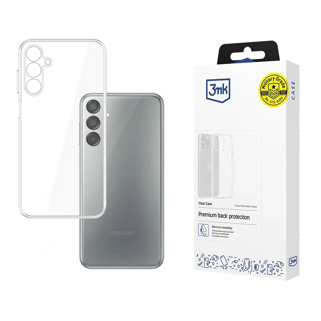 3mk Clear Case Samsung Galaxy M15 5G