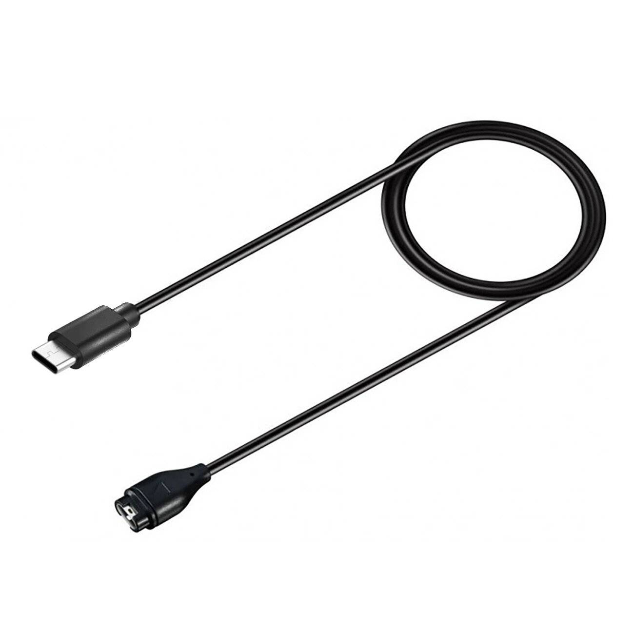 Magnetisches Ladegerät Garmin-Smartwatches USB-C – Schwarz
