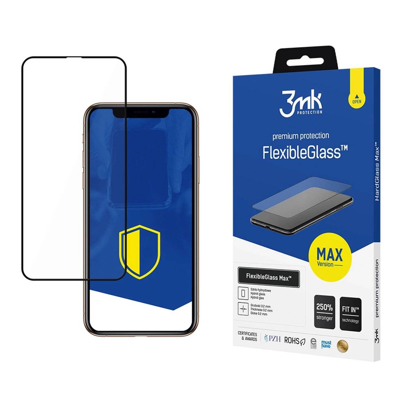 3mk FlexibleGlass Max™ Hybridglas iPhone 11 Pro Max