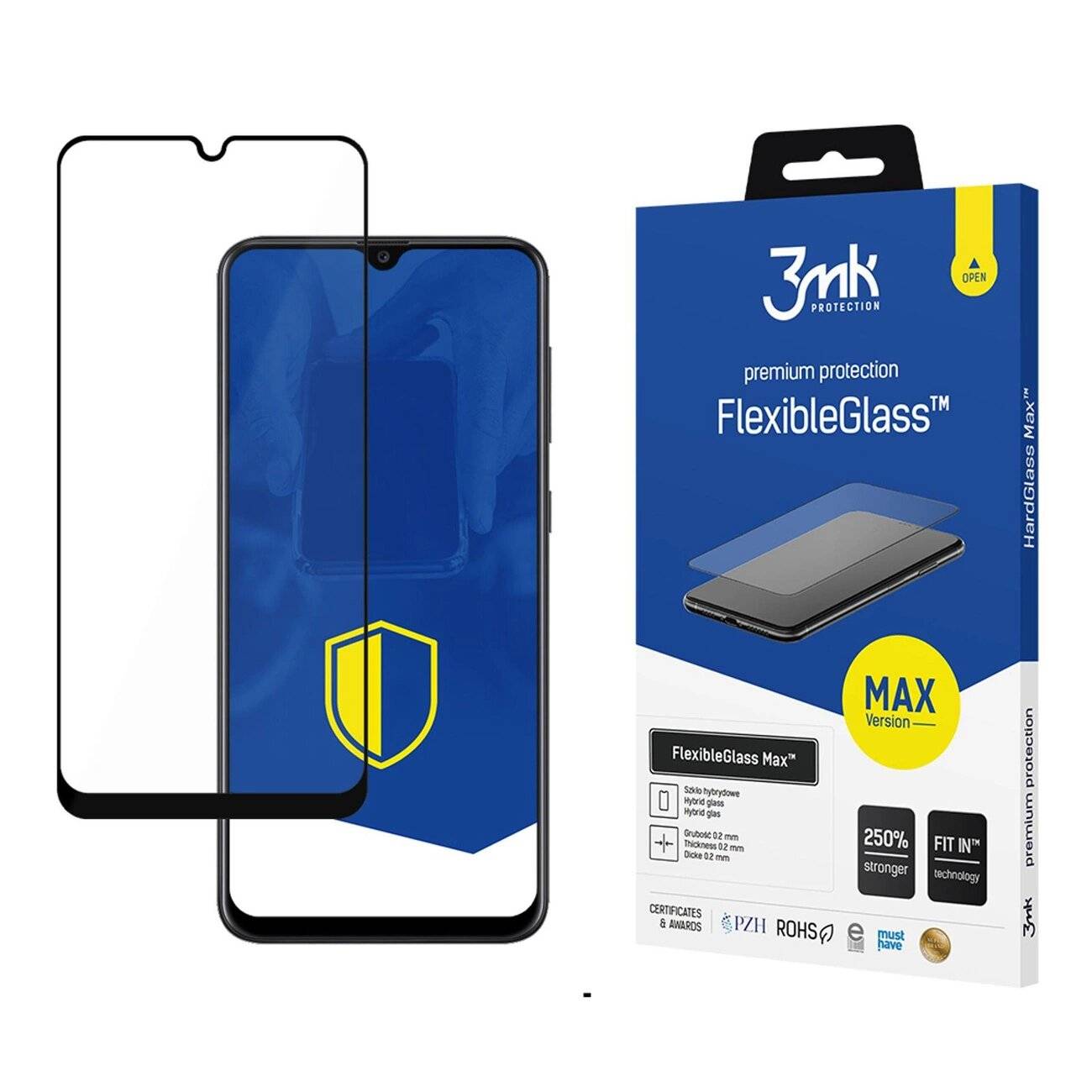3mk FlexibleGlass Max™ Hybridglas Samsung Galaxy A50