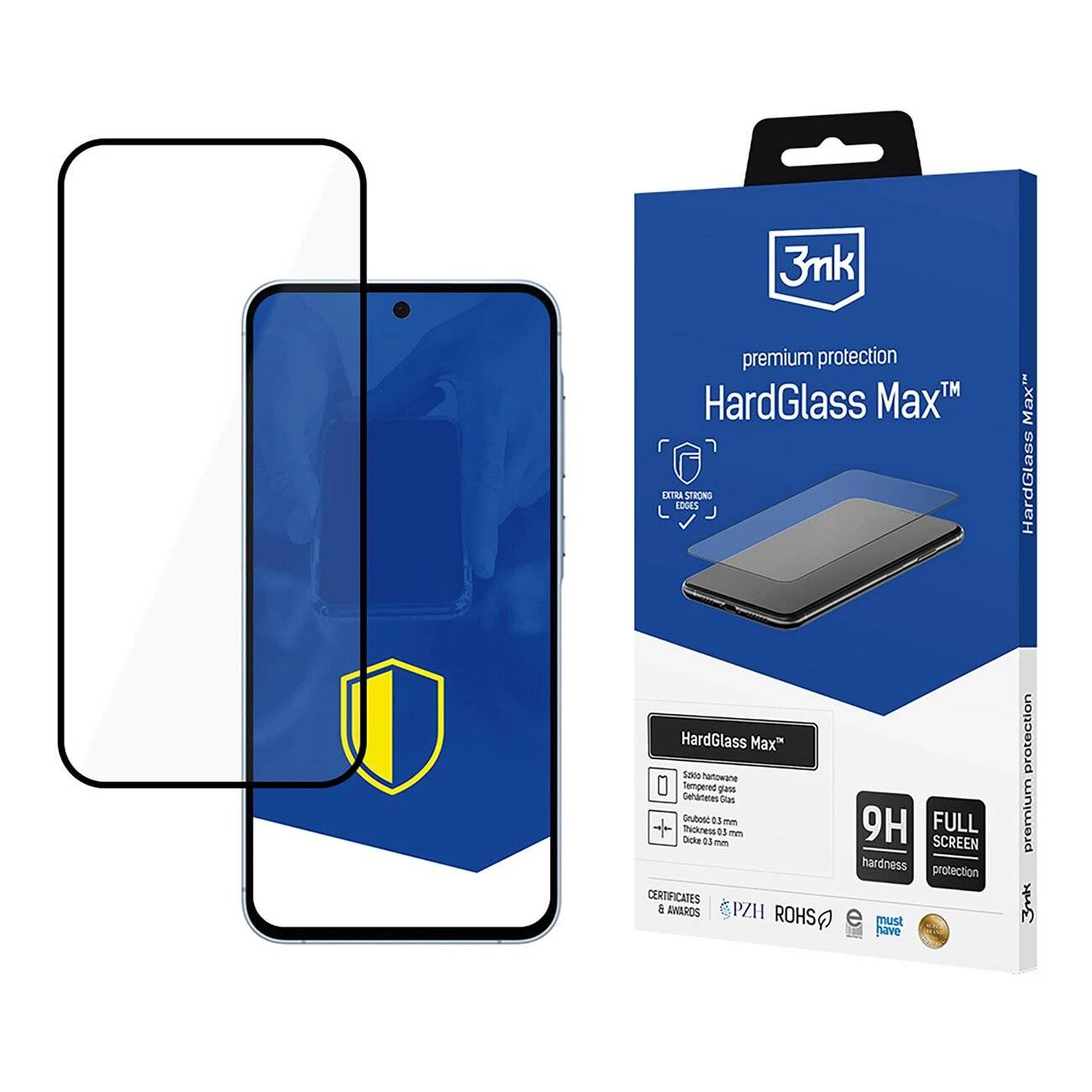 9H 3mk HardGlass Max™ Glas Samsung Galaxy A55 5G